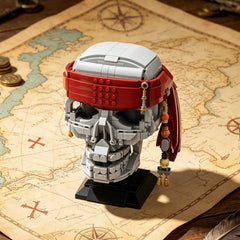 869PCS Pirate Skull MOC Building Block Bricks |MocPixel
