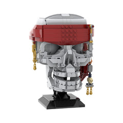 869PCS Pirate Skull MOC Building Block Bricks |MocPixel