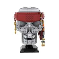 869PCS Pirate Skull MOC Building Block Bricks |MocPixel