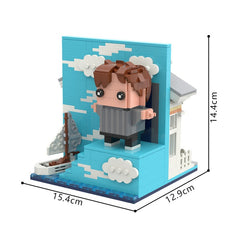 554PCS The Truman's Show MOC Building Block Bricks |MocPixel