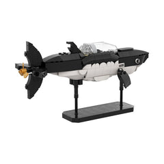 391PCS Shark Submarine MOC Building Block Bricks |MocPixel
