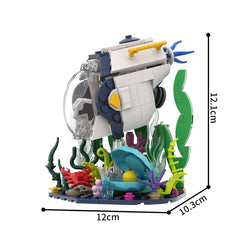 214PCS Subbnautica 2 Tadpole MOC Building Block Bricks |MocPixel