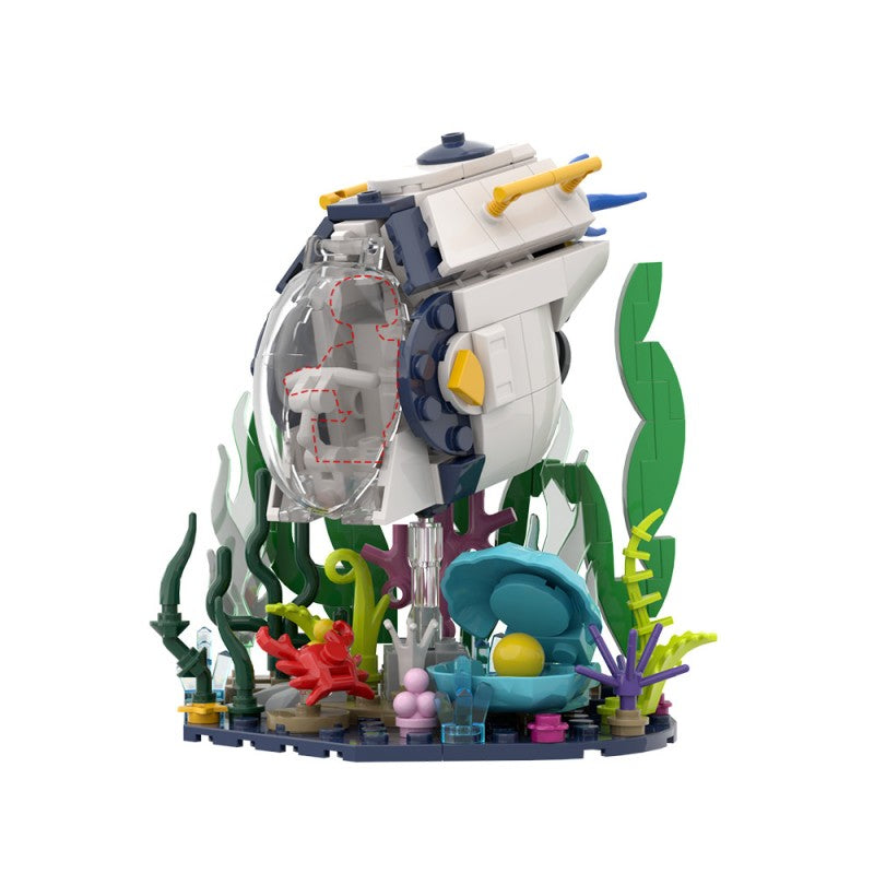214PCS Subbnautica 2 Tadpole MOC Building Block Bricks |MocPixel