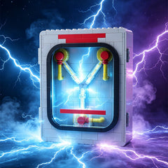 627PCS Back Future Flux Capacitor MOC Building Block Bricks |MocPixel