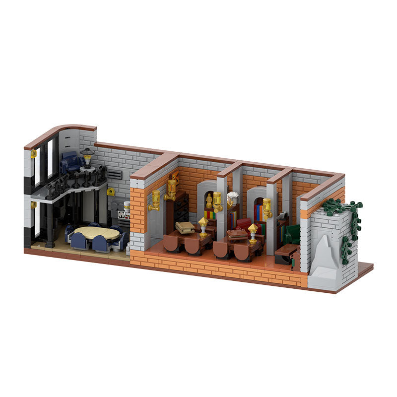 908PCS Superrnatural Men of Letters Bunker MOC Building Block Bricks |MocPixel