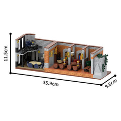 908PCS Superrnatural Men of Letters Bunker MOC Building Block Bricks |MocPixel
