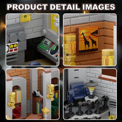 908PCS Superrnatural Men of Letters Bunker MOC Building Block Bricks |MocPixel