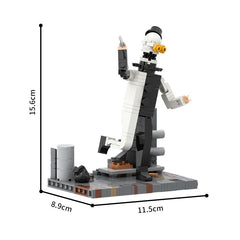 196PCS Art Series MOC Building Block Bricks |MocPixel