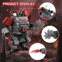 697PCS Hulk Scorcher - Divers of Hell MOC Building Block Bricks |MocPixel