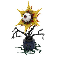 Gothic Series - Skull& Evil Eye With Flower MOC Building Block Bricks |MocPixel