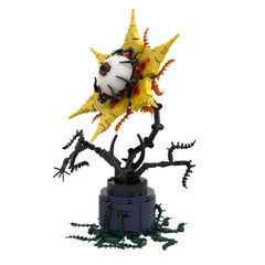 Gothic Series - Skull& Evil Eye With Flower MOC Building Block Bricks |MocPixel