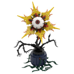 Gothic Series - Skull& Evil Eye With Flower MOC Building Block Bricks |MocPixel