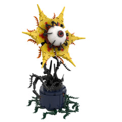 Gothic Series - Skull& Evil Eye With Flower MOC Building Block Bricks |MocPixel