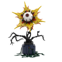 Gothic Series - Skull& Evil Eye With Flower MOC Building Block Bricks |MocPixel