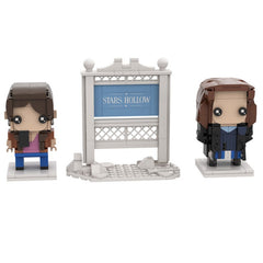 433PCS Girls of Gilmore-Lorelai And Rory MOC Building Block Bricks |MocPixel