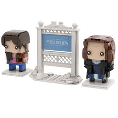 433PCS Girls of Gilmore-Lorelai And Rory MOC Building Block Bricks |MocPixel