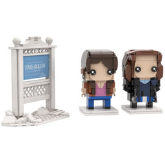 433PCS Girls of Gilmore-Lorelai And Rory MOC Building Block Bricks |MocPixel