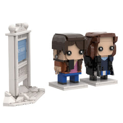 433PCS Girls of Gilmore-Lorelai And Rory MOC Building Block Bricks |MocPixel