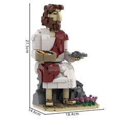Myth Series - Jesus MOC Building Block Bricks |MocPixel