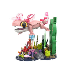 227PCS Axolotl MOC Building Block Bricks |MocPixel