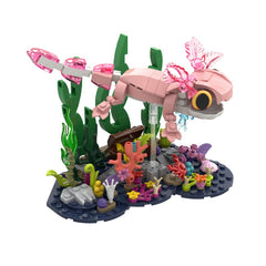 227PCS Axolotl MOC Building Block Bricks |MocPixel