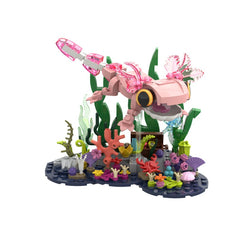 227PCS Axolotl MOC Building Block Bricks |MocPixel