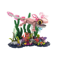 227PCS Axolotl MOC Building Block Bricks |MocPixel