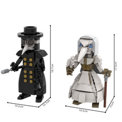 708PCS Dr. Plague MOC Building Block Bricks |MocPixel