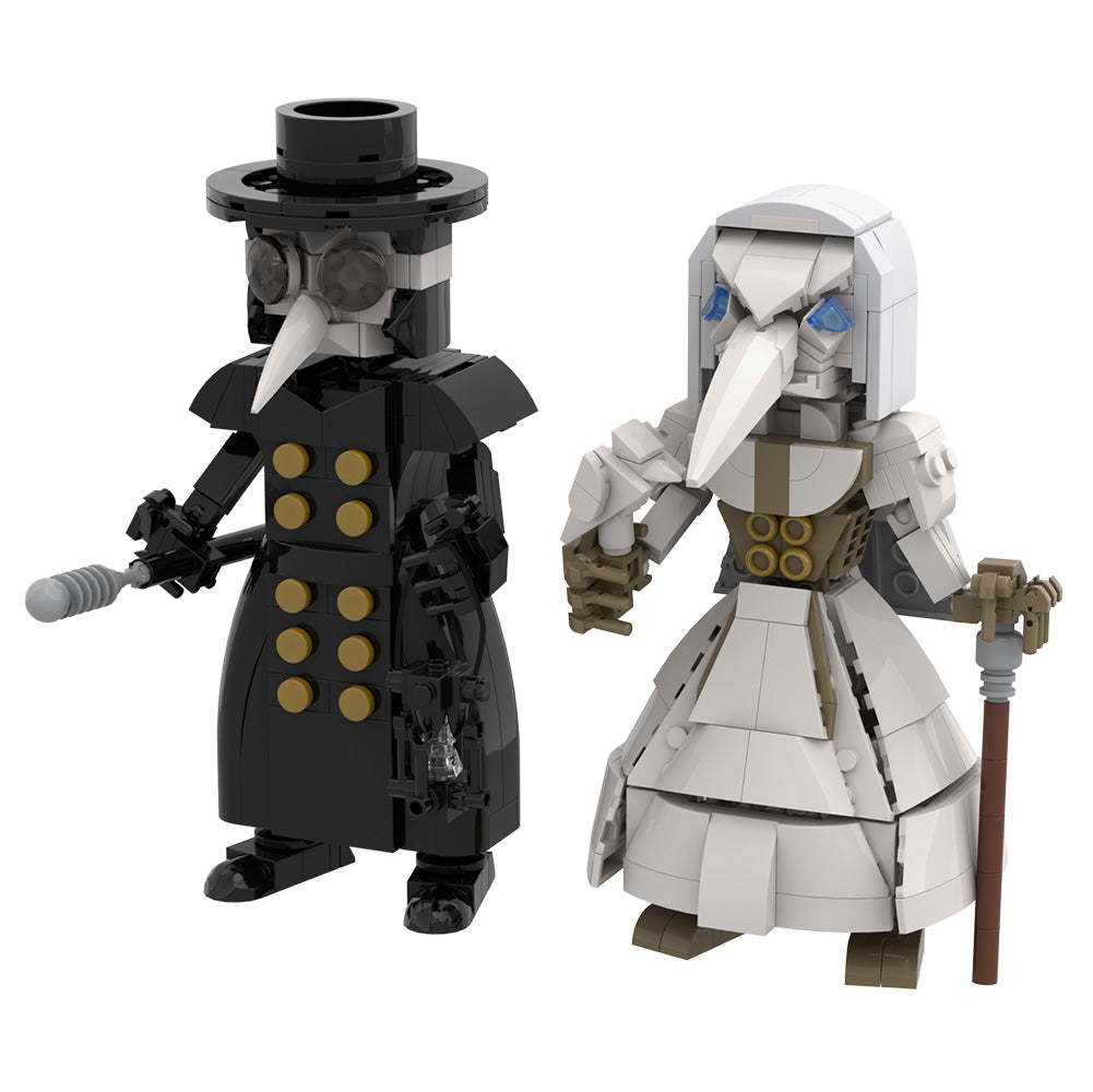 708PCS Dr. Plague MOC Building Block Bricks |MocPixel