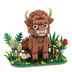 660PCS Highland cow baby MOC Building Block Bricks |MocPixel
