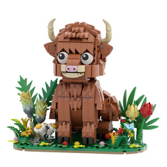 660PCS Highland cow baby MOC Building Block Bricks |MocPixel