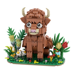 660PCS Highland cow baby MOC Building Block Bricks |MocPixel