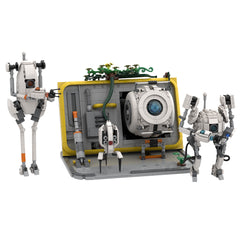 1274PCS Portal Wheatley MOC Building Block Bricks |MocPixel