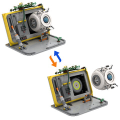 1274PCS Portal Wheatley MOC Building Block Bricks |MocPixel