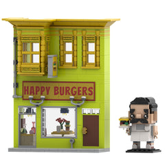 586PCS Bob's Burgers MOC Building Block Bricks |MocPixel