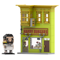 586PCS Bob's Burgers MOC Building Block Bricks |MocPixel