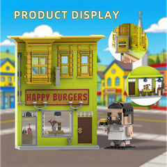 586PCS Bob's Burgers MOC Building Block Bricks |MocPixel