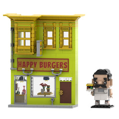 586PCS Bob's Burgers MOC Building Block Bricks |MocPixel