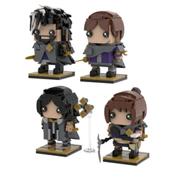961PCS CO: Expedition 33 Gustave，Lune，Maelle，Sciel MOC Building Block Bricks |MocPixel