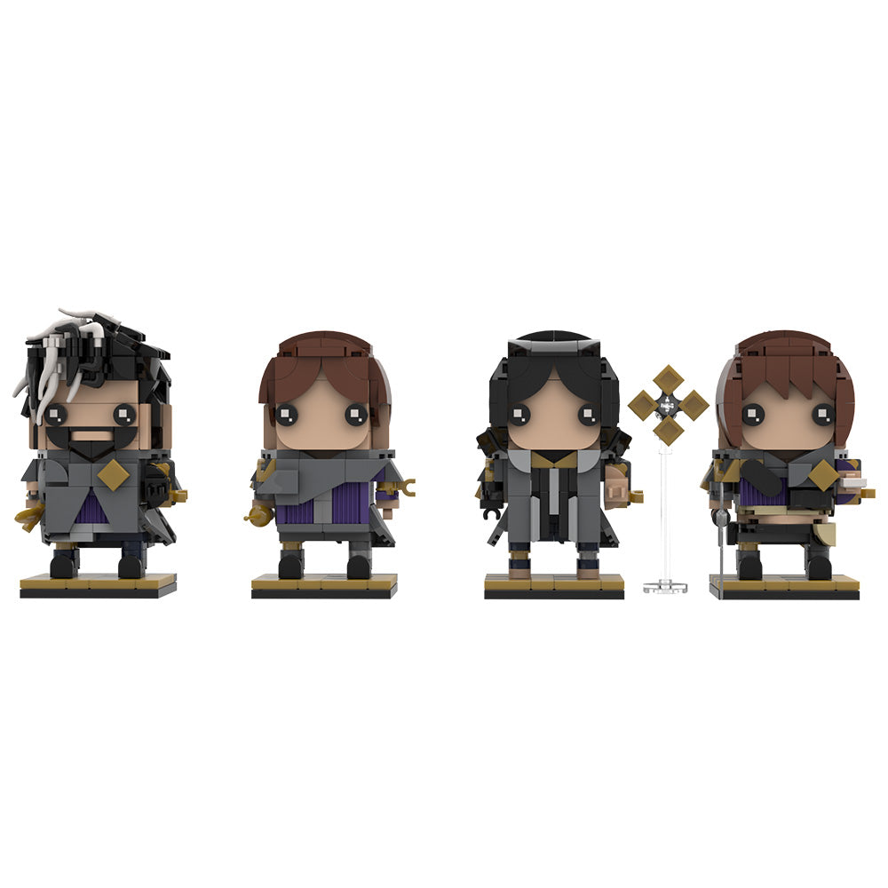 961PCS CO: Expedition 33 Gustave，Lune，Maelle，Sciel MOC Building Block Bricks |MocPixel