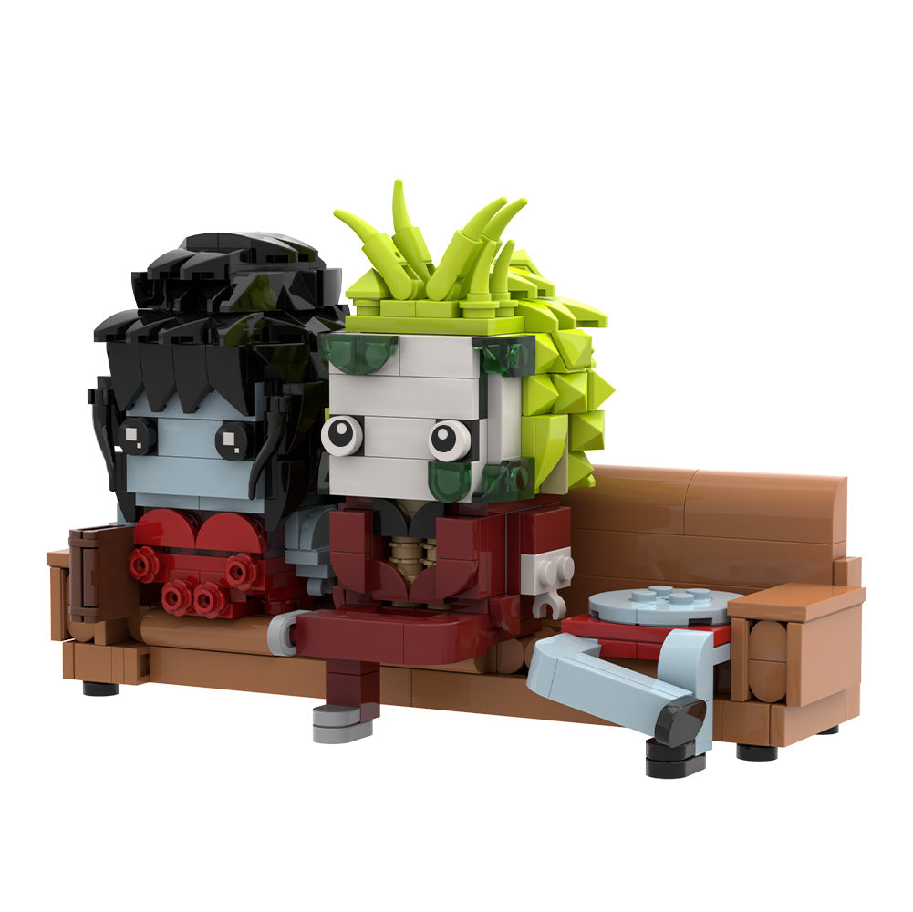 530PCS Beetllejuice- The Netherworld Waiting Room MOC Building Block Bricks |MocPixel