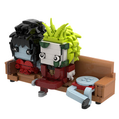 530PCS Beetllejuice- The Netherworld Waiting Room MOC Building Block Bricks |MocPixel
