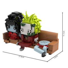 530PCS Beetllejuice- The Netherworld Waiting Room MOC Building Block Bricks |MocPixel