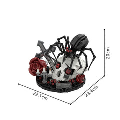 859PCS Goth flower spide MOC Building Block Bricks |MocPixel