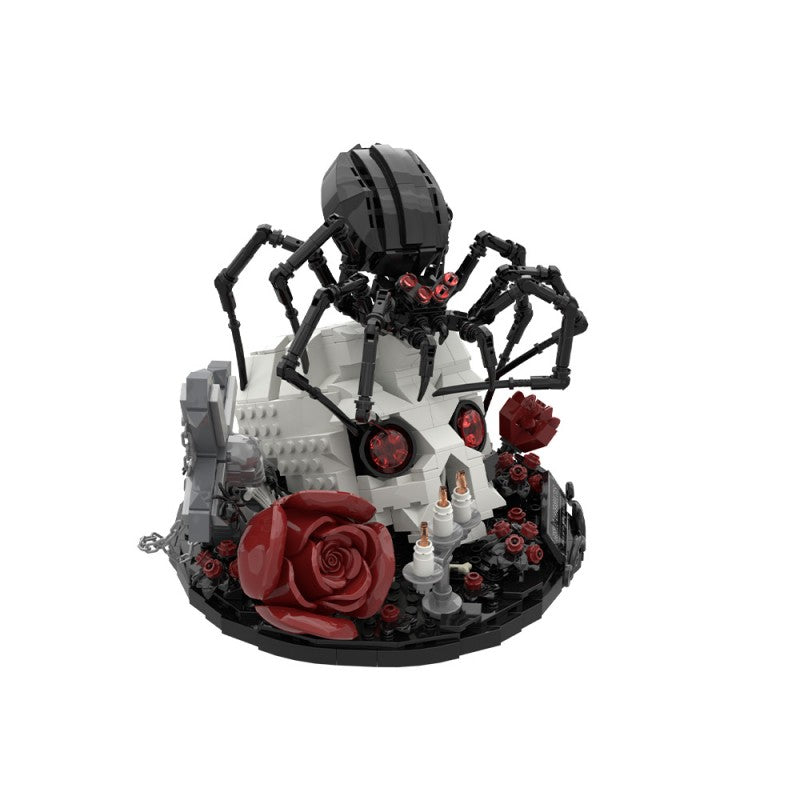 859PCS Goth flower spide MOC Building Block Bricks |MocPixel