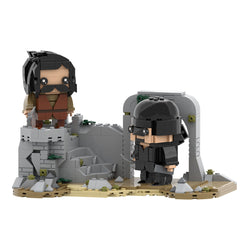 516PCS The Princess Bride-Westley Fights Inigo MOC Building Block Bricks |MocPixel