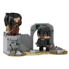 516PCS The Princess Bride-Westley Fights Inigo MOC Building Block Bricks |MocPixel
