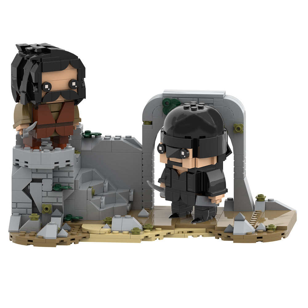 516PCS The Princess Bride-Westley Fights Inigo MOC Building Block Bricks |MocPixel