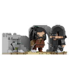 516PCS The Princess Bride-Westley Fights Inigo MOC Building Block Bricks |MocPixel