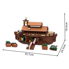 Noah's Ark  MOC Building Block Bricks |MocPixel